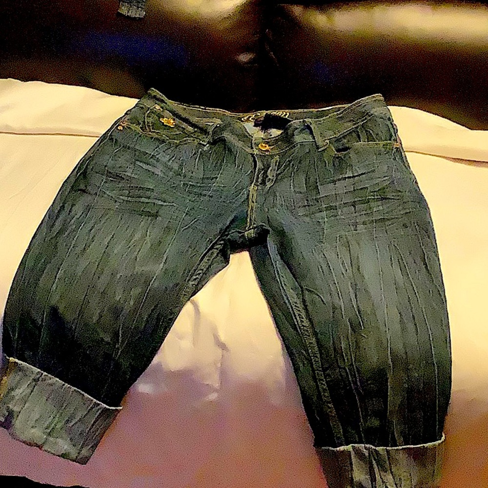 House of Deleon Crop Jeans